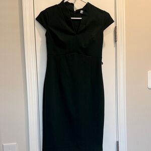 Elegant Dark Green Dress